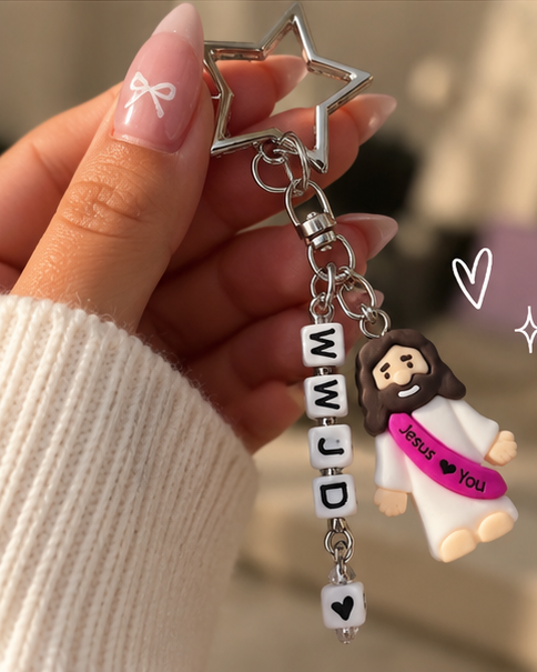 WWJD Keychain